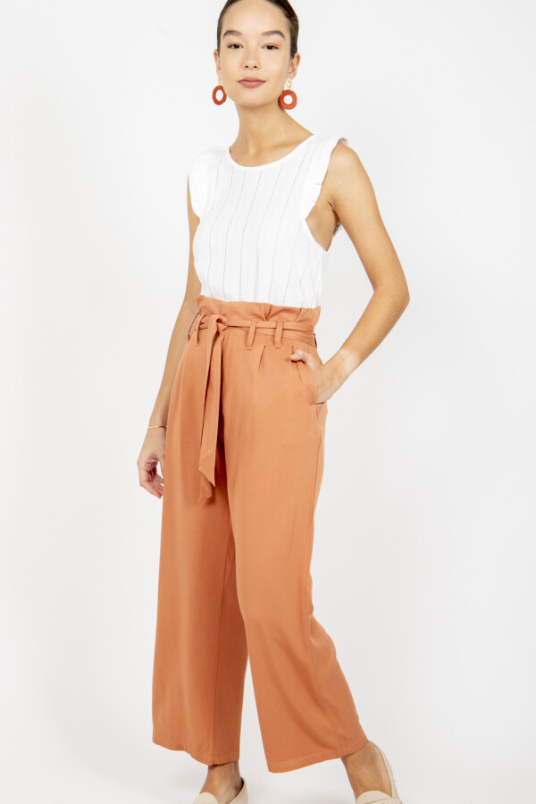 PANT EASY Coral Oscuro