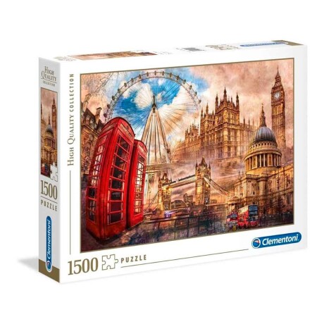 Puzzle Clementoni 1500 piezas Londres High Quality 001