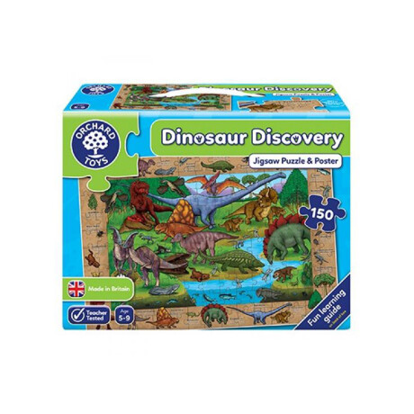 Puzzle Descubriendo Dinosaurios 150 Piezas Unica