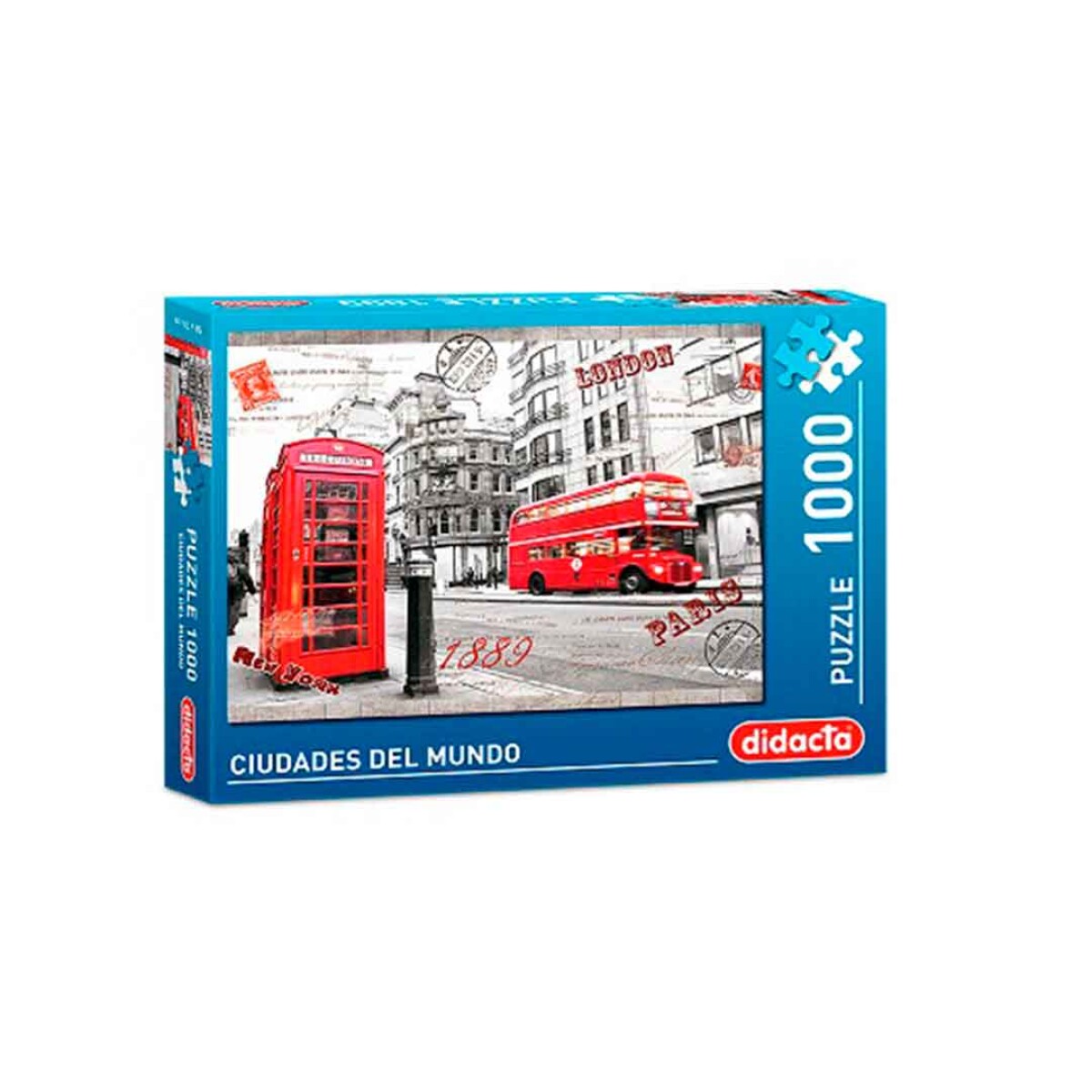 Puzzle 1000 piezas Londres Didacta Ciudades del Mundo - 001 