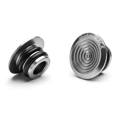 Bar End Plugs Absolute Black Unica