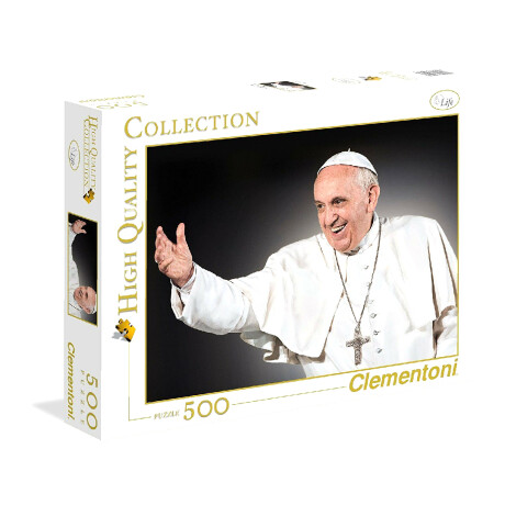 Puzzle Clementoni 500 piezas Papa Francisco 001