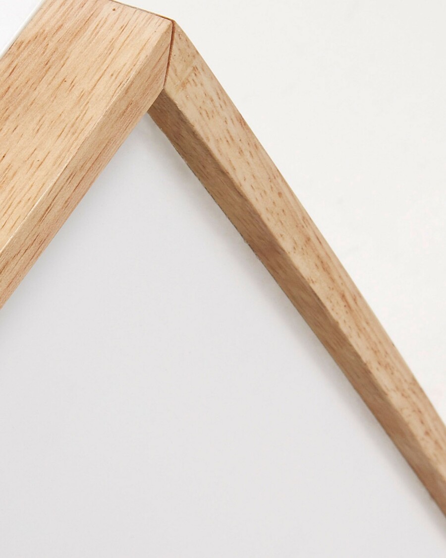 Aparador Melan 120 x 72 cm con lacado blanco y madera maciza de caucho