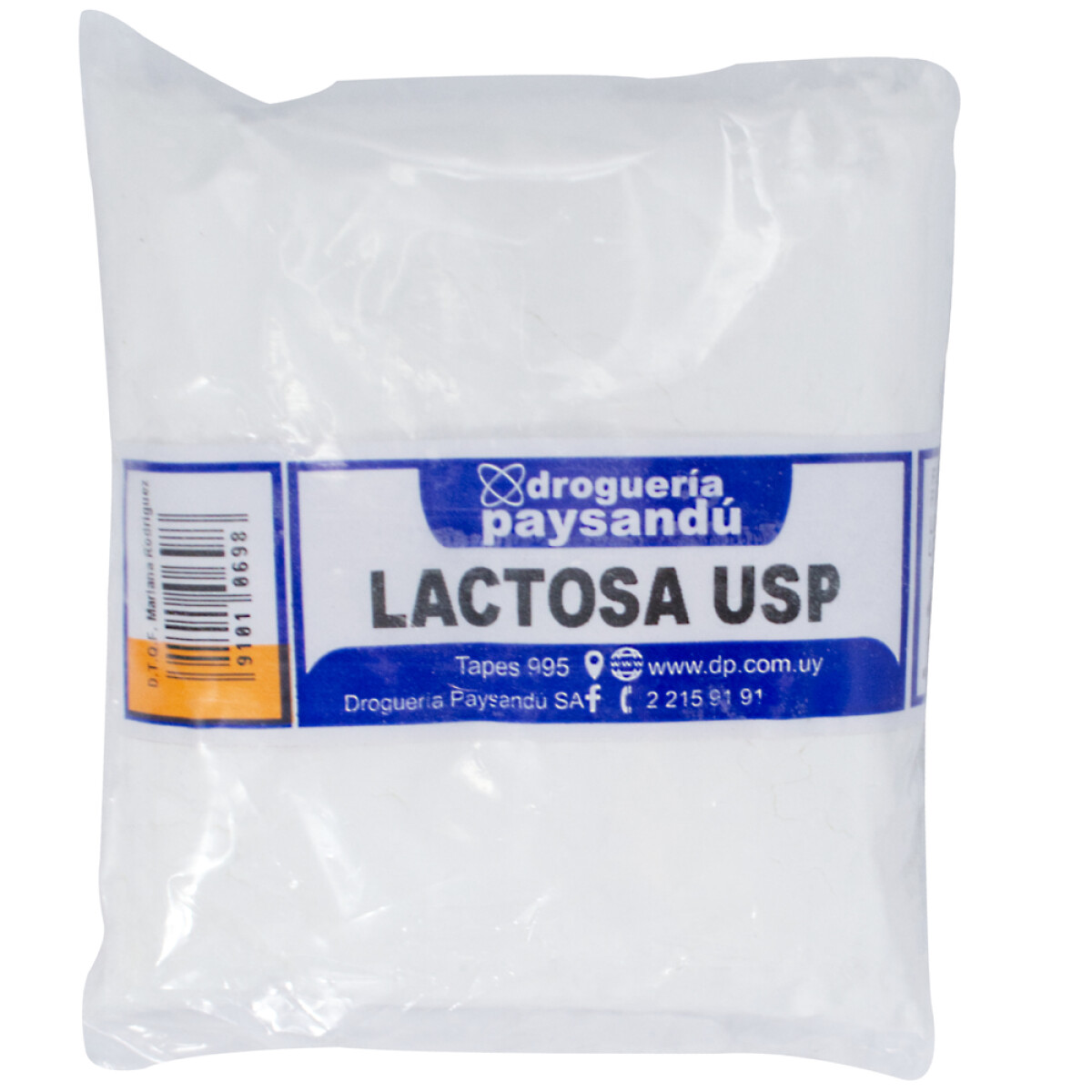 Lactosa USP - 100 g 