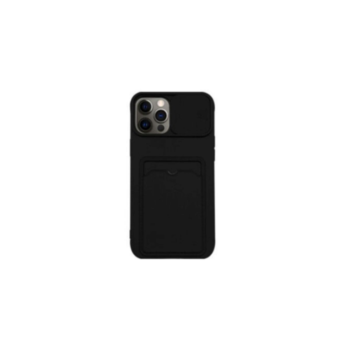 Protector cubre cámara para Iphone 12 negro 