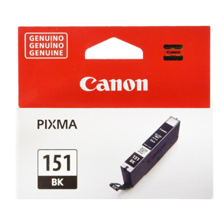 Canon Cartucho de Tinta Original CLI-151 Negro. 7ML. 1725 Paginas. Compatible: Pixma IP-7210 / Pixma 001