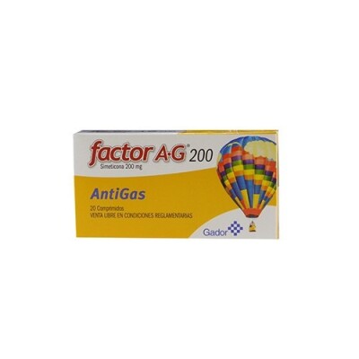 Factor Ag 200 Mg. 20 Tabletas Factor Ag 200 Mg. 20 Tabletas