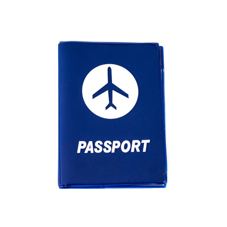 Funda Para Pasaporte Passport Azul