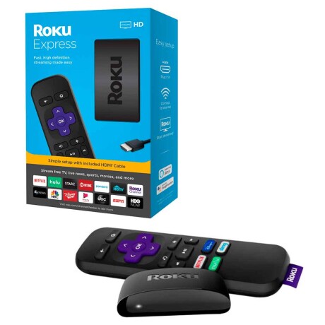 Reproductor Smart Tv Roku Express Streaming Hd 3930R 001