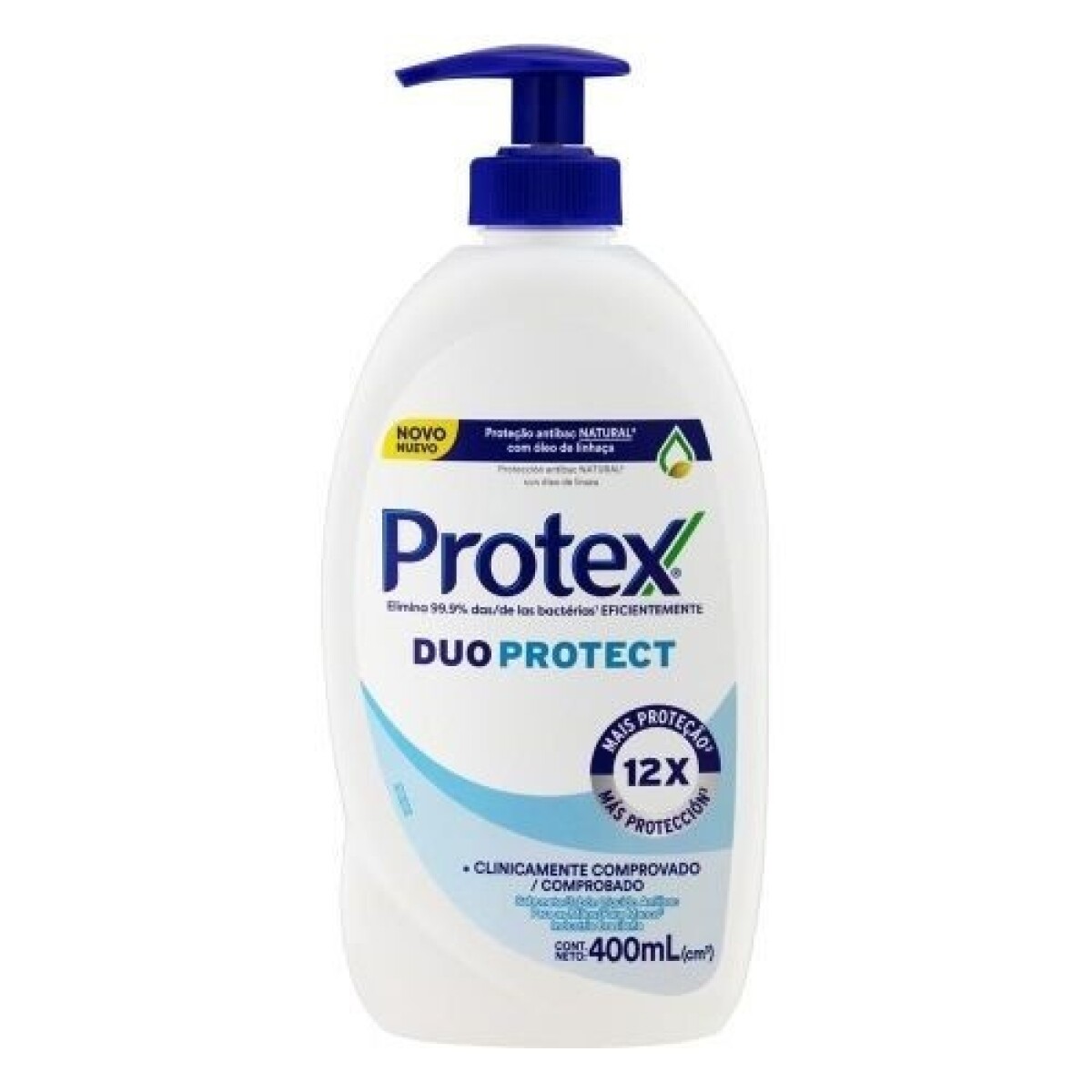 Jabón Líquido Duo Protect Protex 400 Ml. 