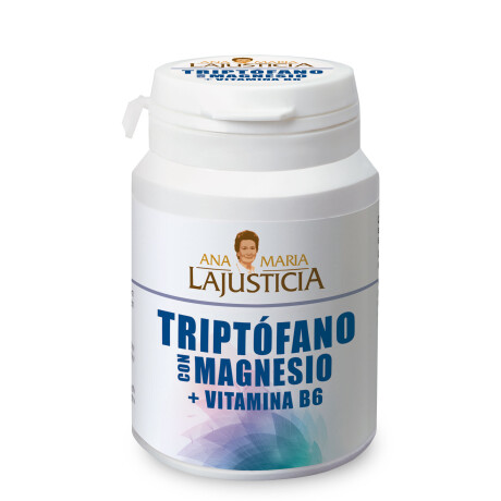 Suplemento Triptófano con Magnesio + Vitamina B6 Ana Maria LaJusticia Suplemento Triptófano con Magnesio + Vitamina B6 Ana Maria LaJusticia