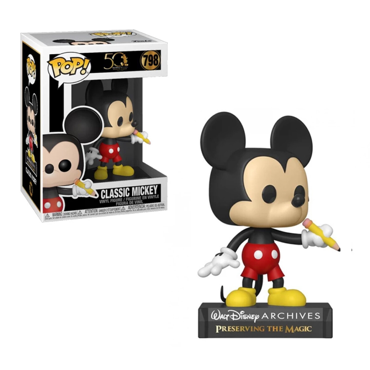 Classic Mickey Mouse 50th Anniversary - 798 