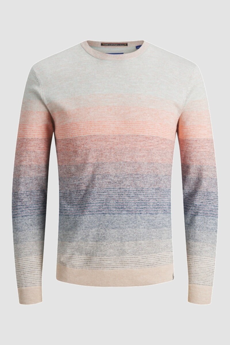 Sweater teñido degradé - Shell Coral 