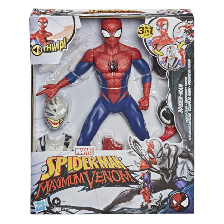 Figura Spiderman Electrónica 30 cm con Frases y Sonidos 001