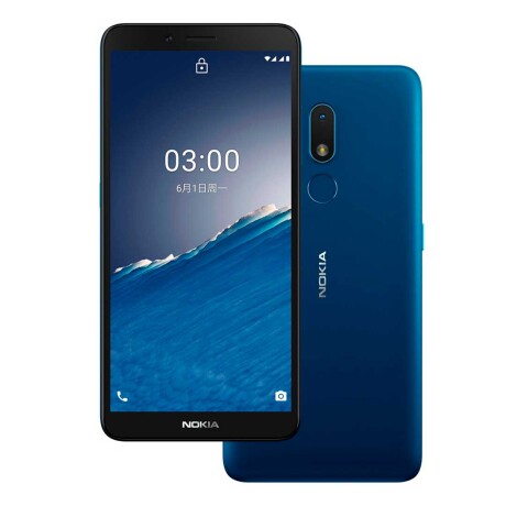 Celular Nokia C3 RAM 2GB 32GB Color azul Cámara 8mp 001