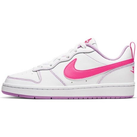 Champion Nike Moda Niño Court Borough Low 2 BG White/Hyper Pink-FUCHSIA GL Color Único