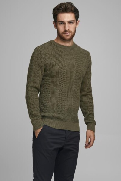 Sweater Texturizado Olive Night