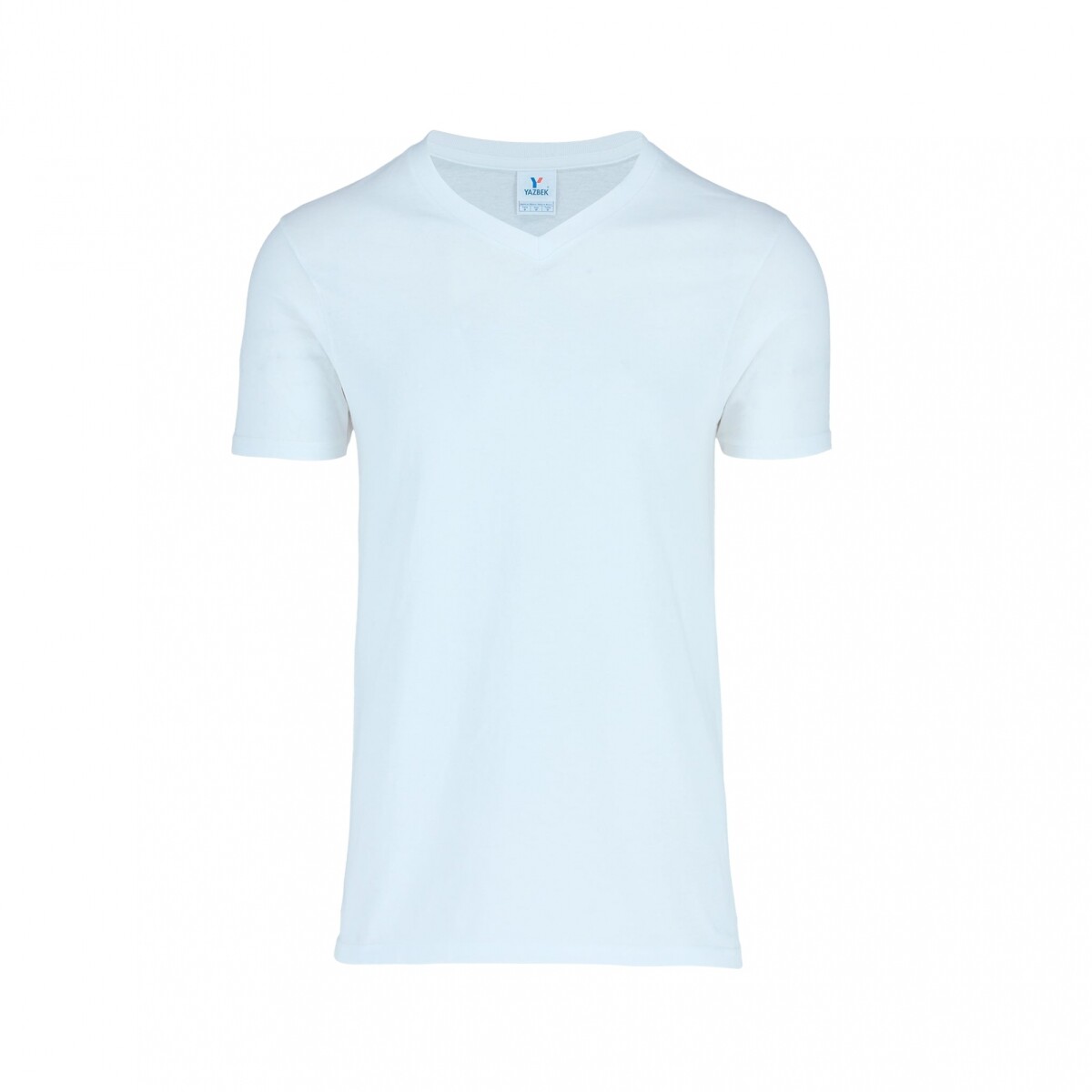 Camiseta escote en v - Blanco 