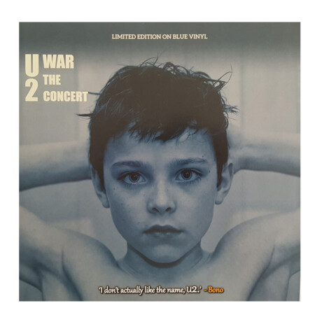 U2 - War In Concert - Blue Vinyl U2 - War In Concert - Blue Vinyl