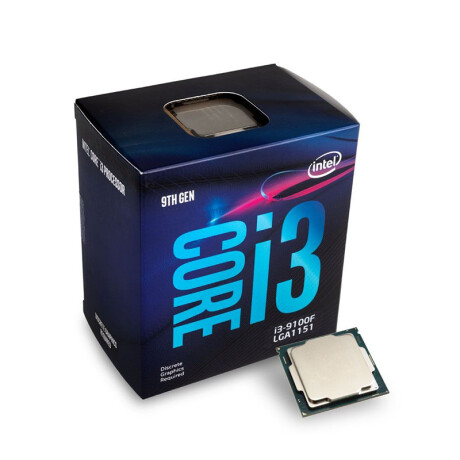 Intel Core i3 9100F - 3.6 GHz - 4 núcleos Intel Core i3 9100F - 3.6 GHz - 4 núcleos