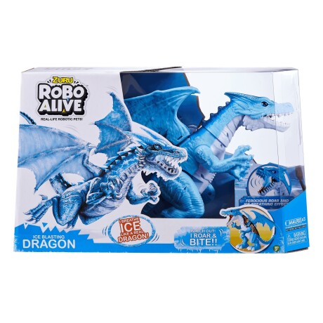 Dragon Robo Alive Azul Zuru Super Real 001