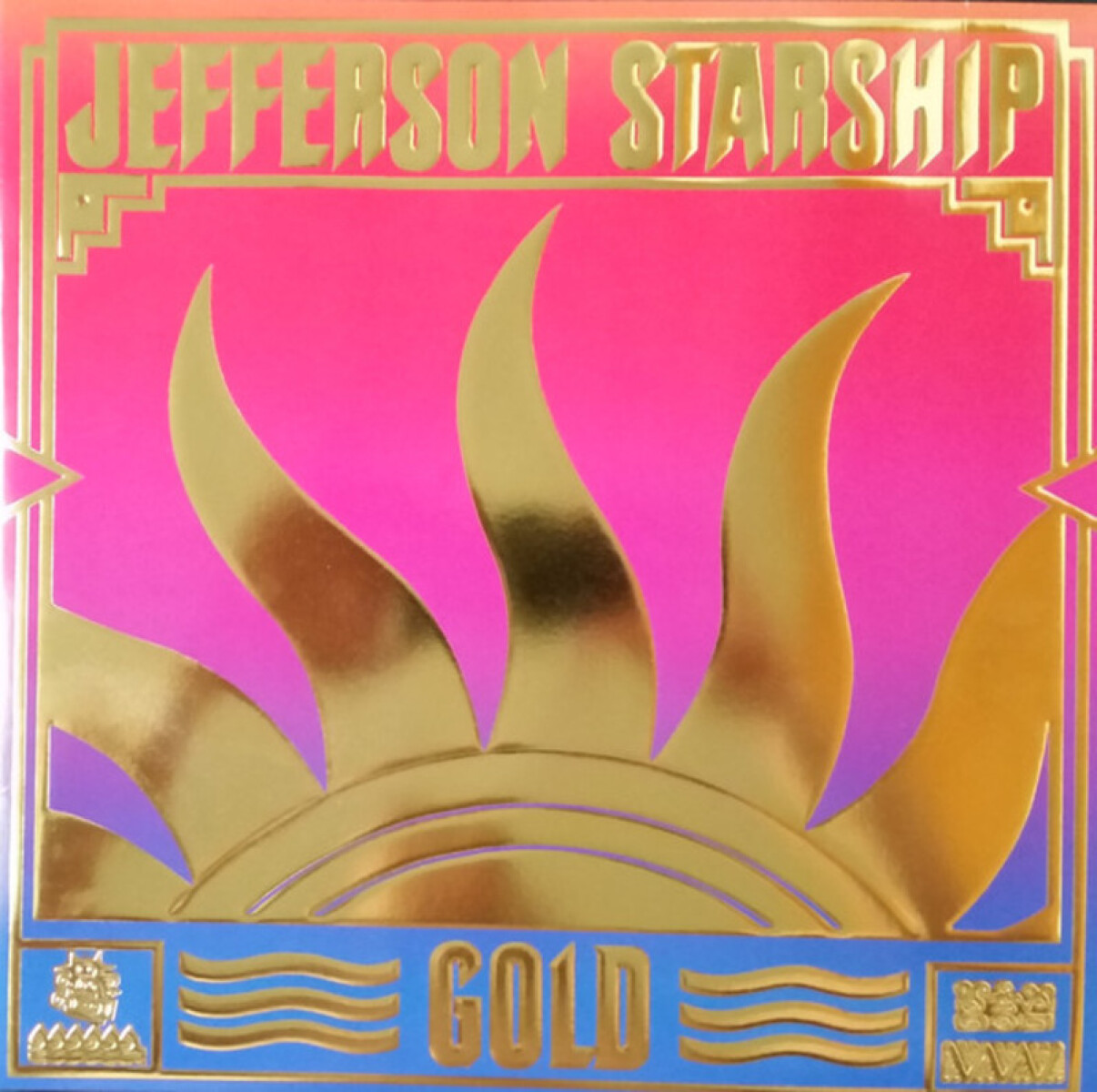 Jeffersen Starship Gold-vinyl Gold Lp Limit-rsd19 