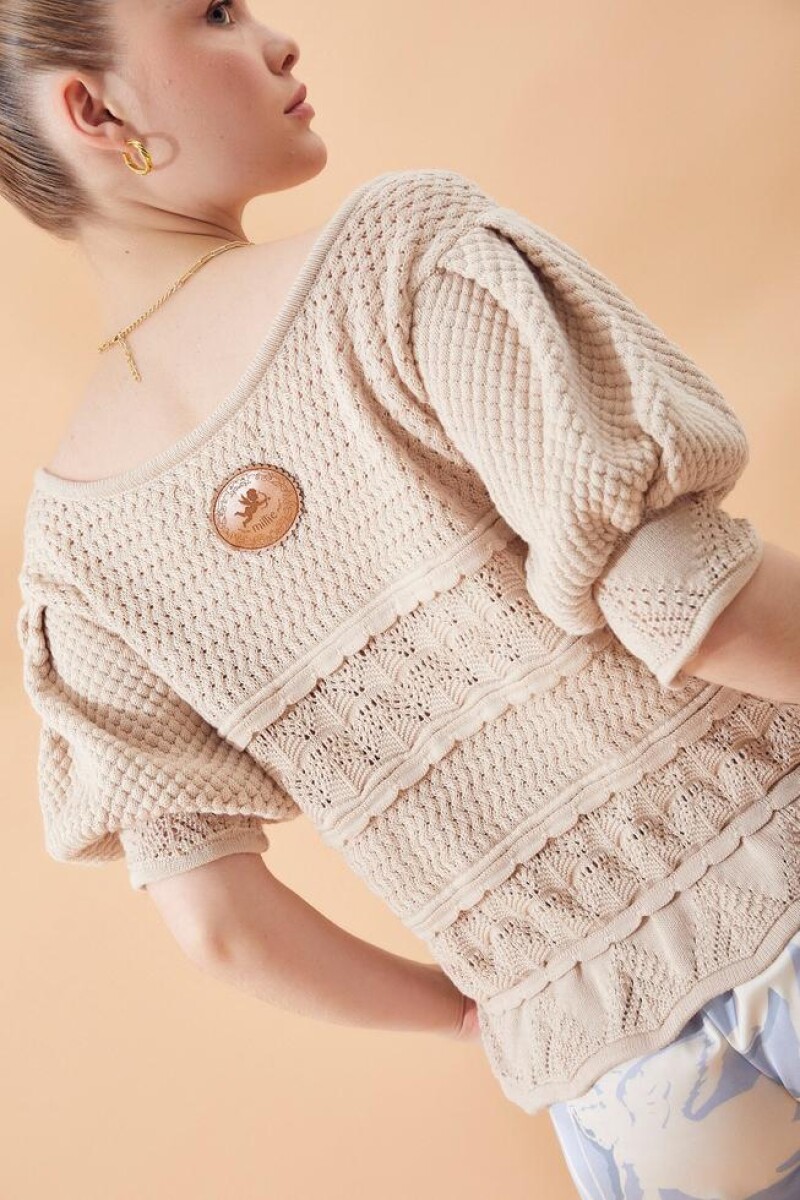 SWEATER LAURIE - BEIGE 