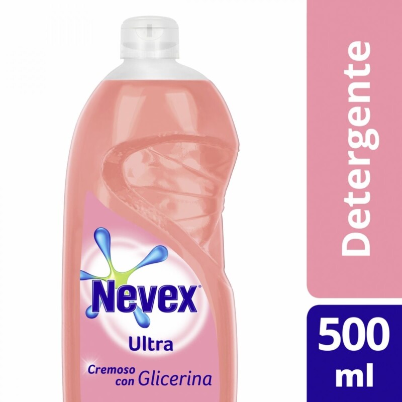Detergente Líquido Nevex Concentrado Ultra Desengrasante Glicerina 500 ML