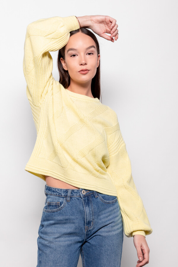 SWEATER CACAHUATE Amarillo Lima