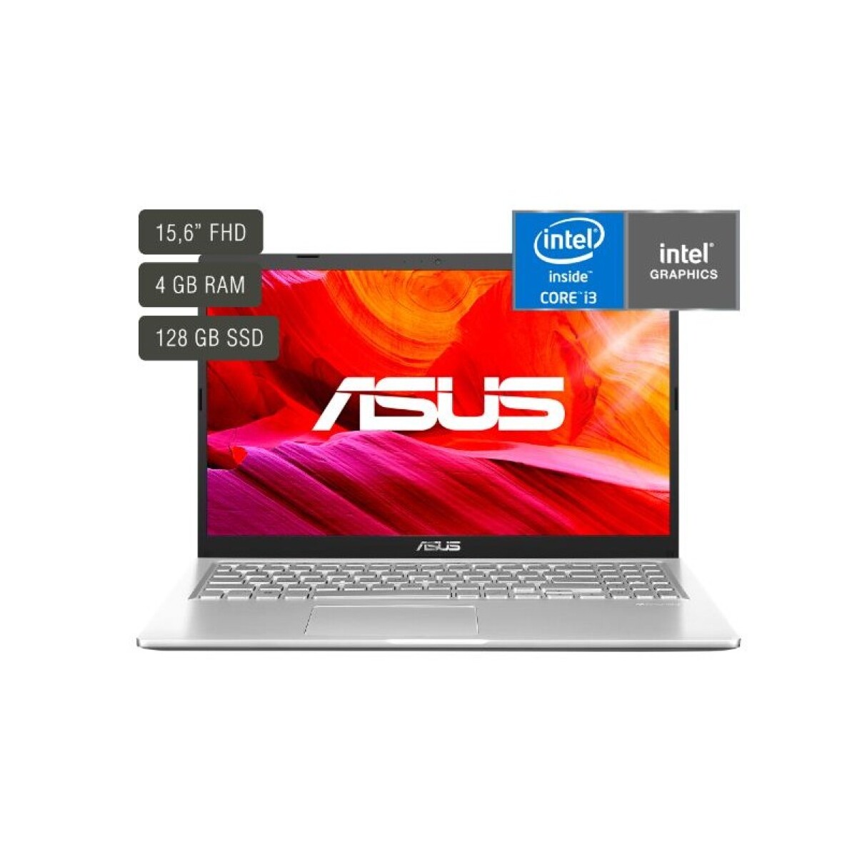 NOTEBOOK ASUS 15" I3-1115G4 / 4GB / 128GB /W10/SP 