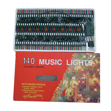 Luces musicales de 140 Luces musicales de 140