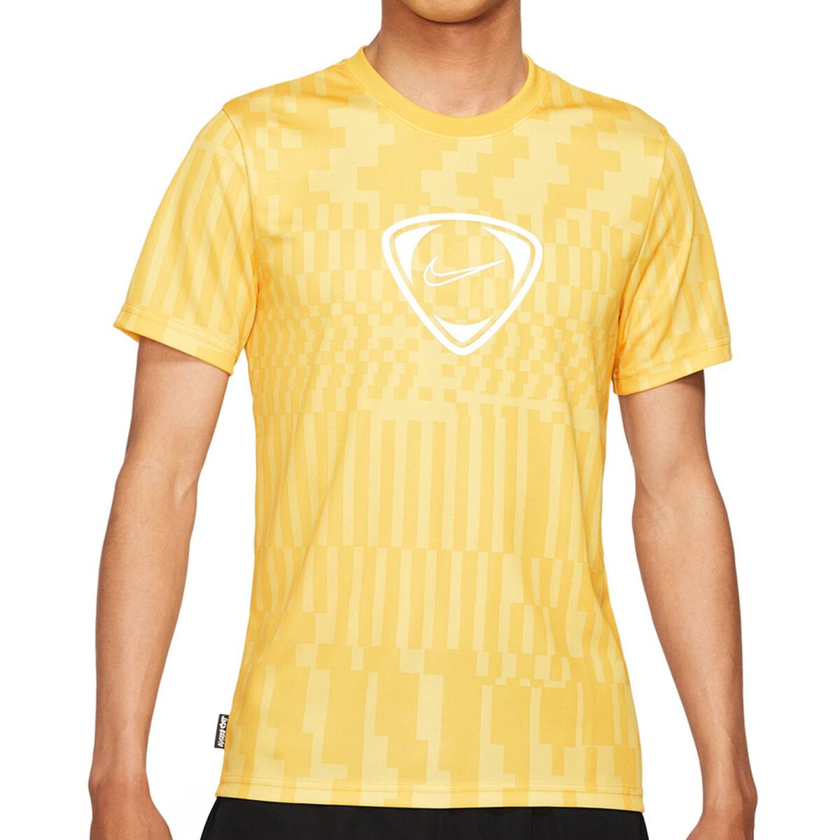 Remera Nike Futbol Hombre Top Ss Fp Jb Saturn Gold/Pollen - Color Único 