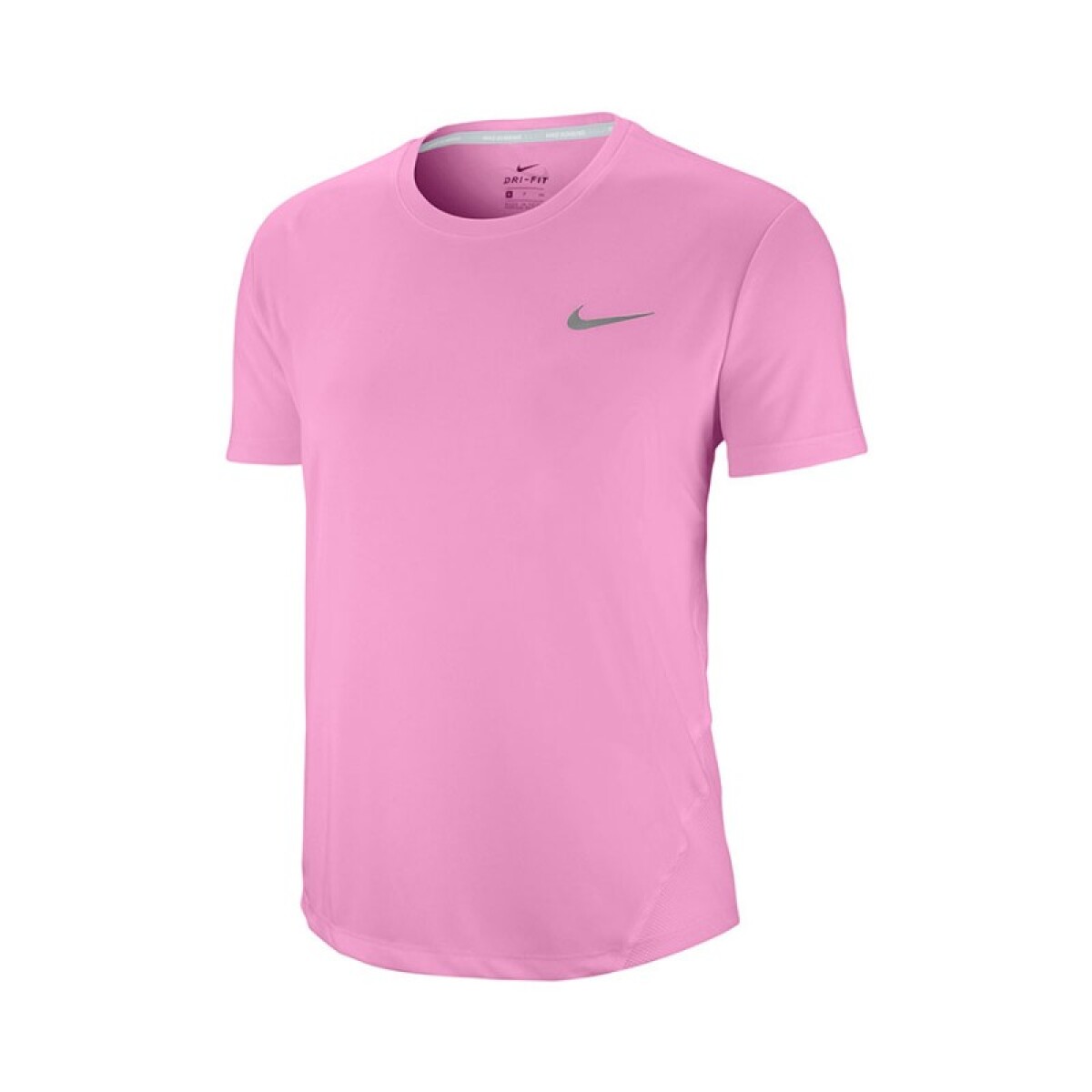 Remera Nike Running Dama Miler Top SS Beyond Pink/Reflective Silv - Color Único 