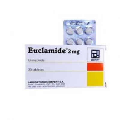 Euclamide 2 Mg. 30 Tabletas Euclamide 2 Mg. 30 Tabletas