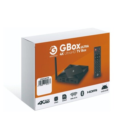Tv Box Goldtech Ultra 32GB 4GB 4K Bt Dual Wifi 001