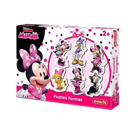 Puzzles de formas Minnie Mouse Didacta set x6 001