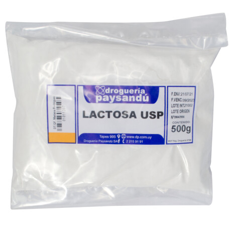 Lactosa USP 500 g