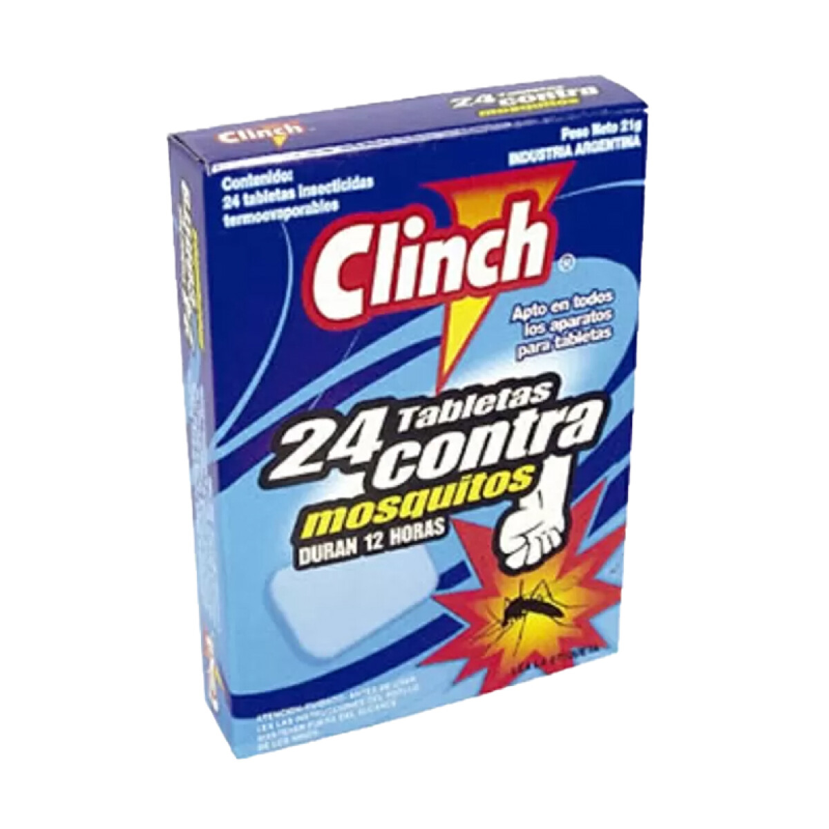 Tabletas Insecticidas CLINCH 24pcs 