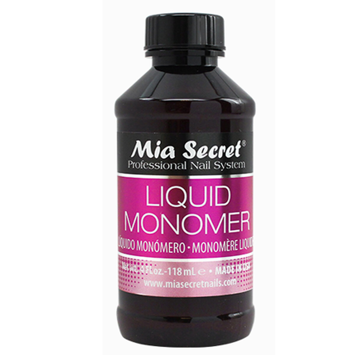 Mia Secret Liquid Monomer 4 oz1 118ml 