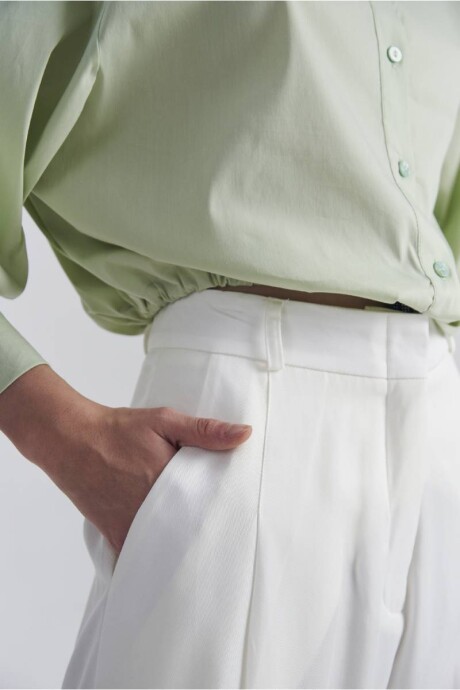 Pantalon Shangai Off White