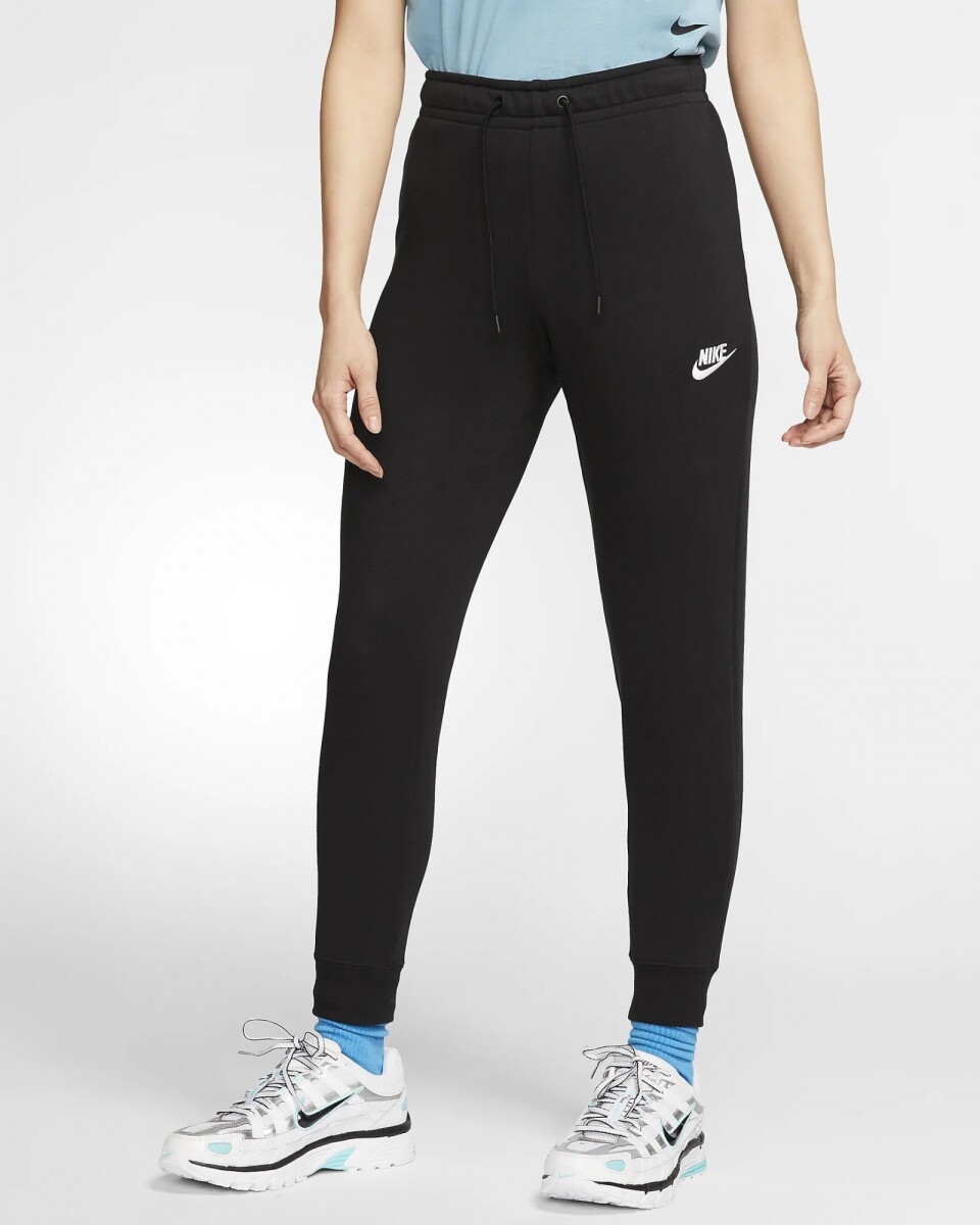 Pantalon Nike Moda Algodon Dama ESSNTL TIGHT FLC BLACK/(WHITE) - Color Único 