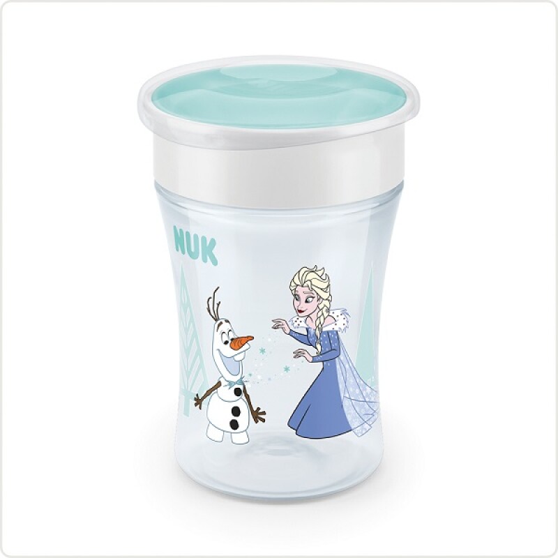 Vaso Nuk Magic Cup Frozen 8m+ Elsa 230 Ml. Vaso Nuk Magic Cup Frozen 8m+ Elsa 230 Ml.