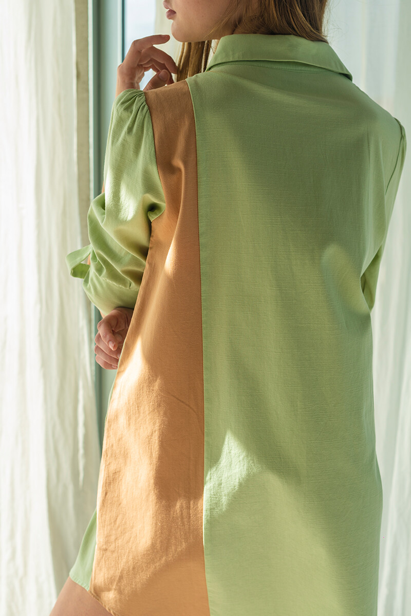 Vestido Piet Verde Pastel