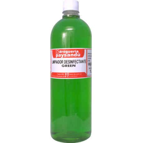 Limpiador Desinfectante Green 1 L - Rinde 1:50 Limpiador Desinfectante Green 1 L - Rinde 1:50