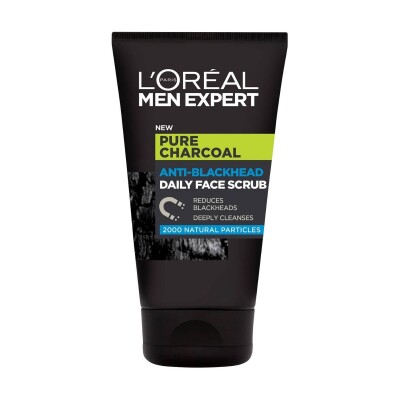 Limpiador Facial Exfoliante L'Oreal Men Expert Pure Charcoal Limpiador Facial Exfoliante L'Oreal Men Expert Pure Charcoal
