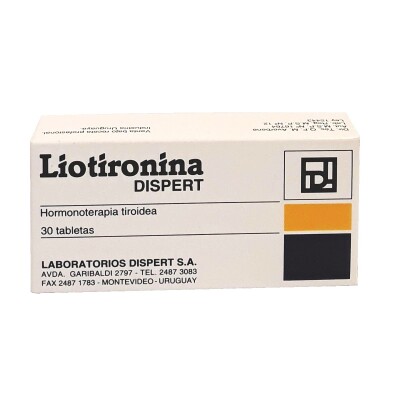 Liotironina 30 Tabletas Liotironina 30 Tabletas