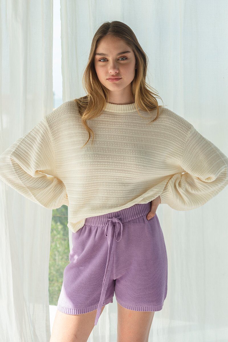 Sweater Fresia - Blanco 