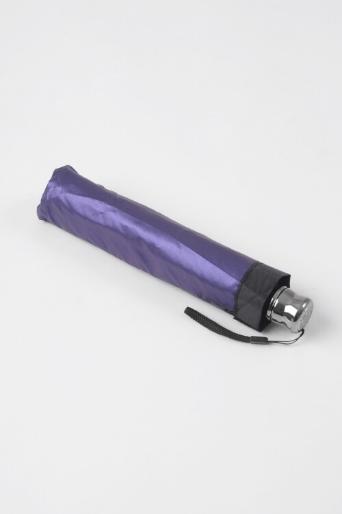 Paraguas antiviento liso violeta