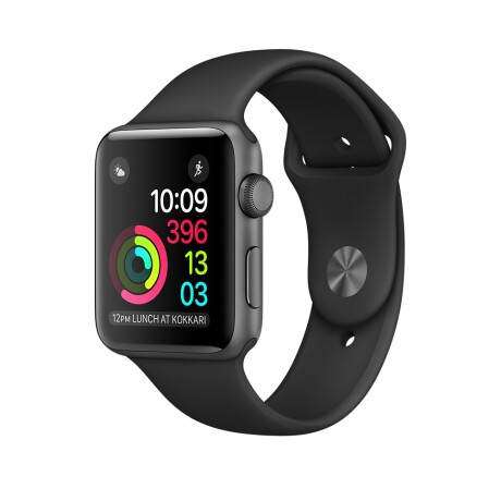 APPLE WATCH SE 44MM ALUMINUM SPORT BAND SPACE GRAY