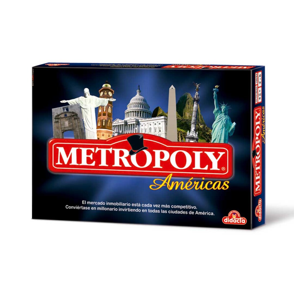 Juego de mesa Metropoly Ciudades de América Didacta - 001 